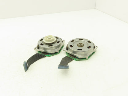 12-22681 Reel Stepper Motor 12V DC Rev C1 Lot of 2