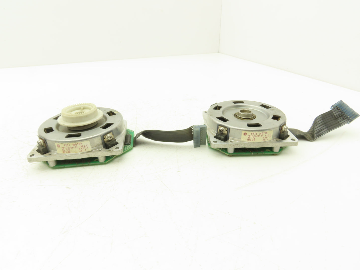 12-22681 Reel Stepper Motor 12V DC Rev C1 Lot of 2