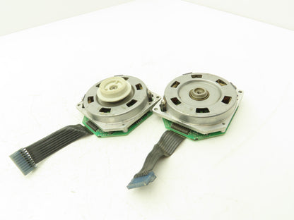 12-22681 Reel Stepper Motor 12V DC Rev C1 Lot of 2