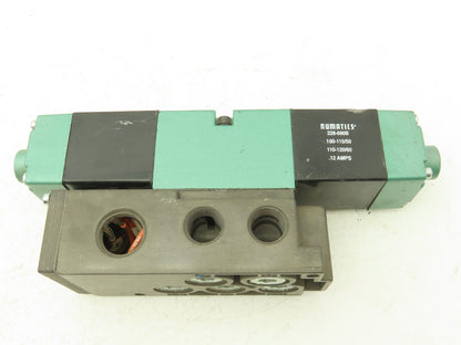 Numatics 153SS632K000030 Pneumatic Solenoid Valve 120VAC 50/60Hz Max 150 PSIG