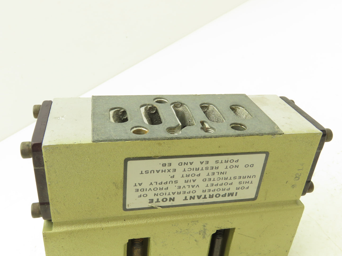 Ross Controls 8476B3332 Solenoid Valve 115VAC 60Hz 2-10 Bar