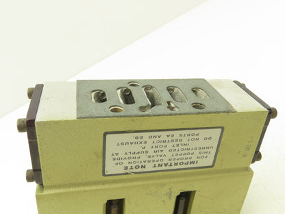 Ross Controls 8476B3332 Solenoid Valve 115VAC 60Hz 2-10 Bar