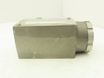 Kondu LD-6 Ridgid 1-1/2" Right Angle Conduit Outlet Box Lot of 4