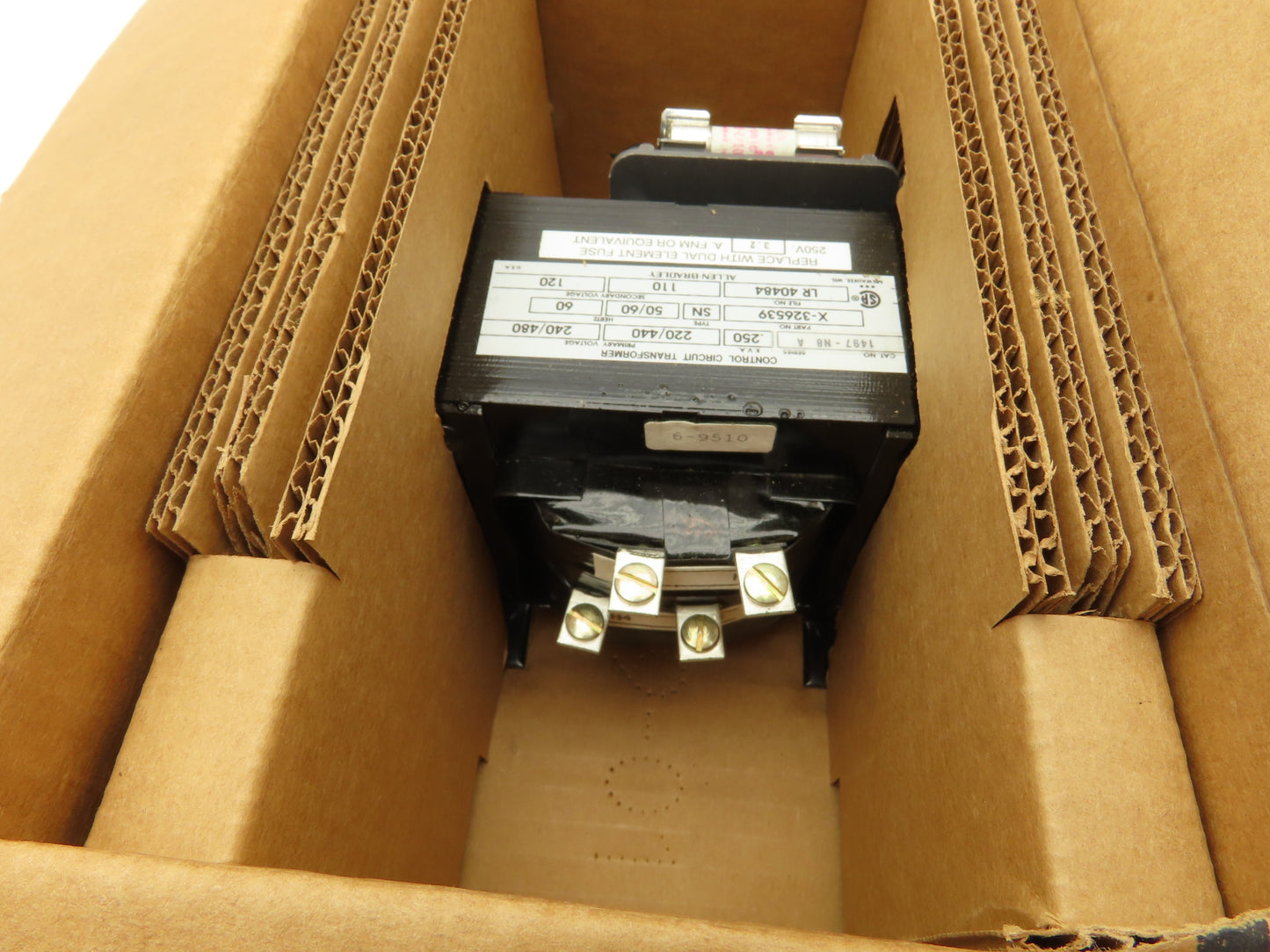 Allen Bradley 1497-N8 Control Transformer Ser A Pri 240/480V Sec 120V 0.250 KVA