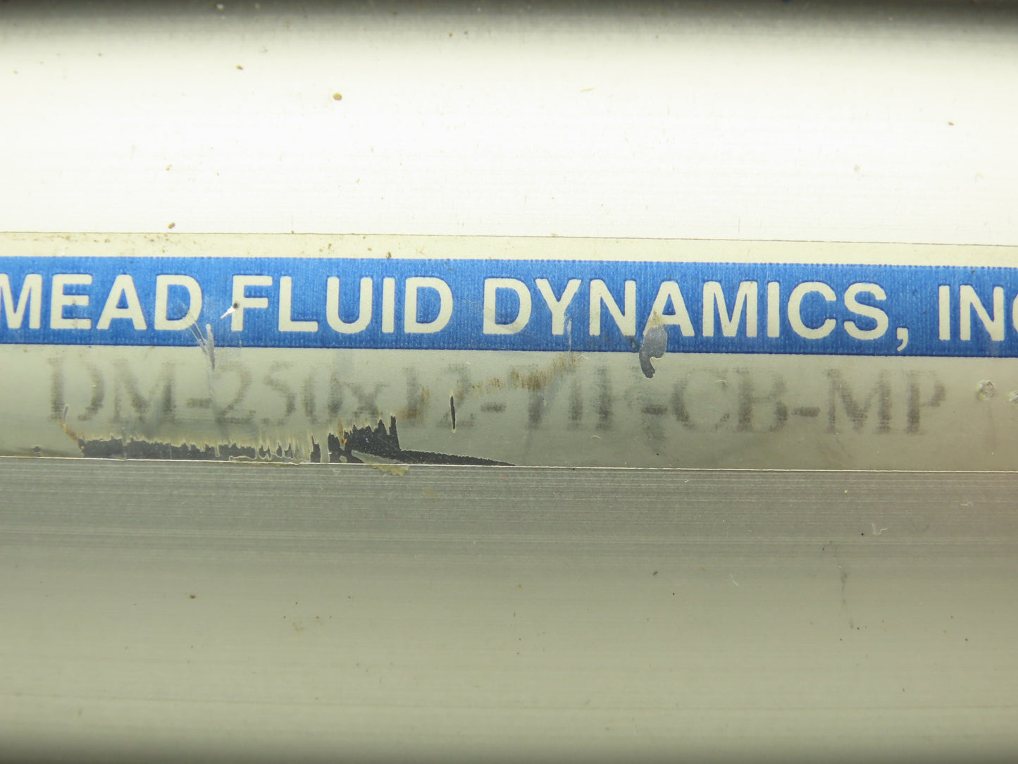 Mead Fluid Dynamics DM-250x12-TIF-CB-MP Pneumatic Cylinder 2.5" Bore 12" Stroke