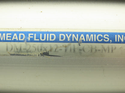 Mead Fluid Dynamics DM-250x12-TIF-CB-MP Pneumatic Cylinder 2.5" Bore 12" Stroke