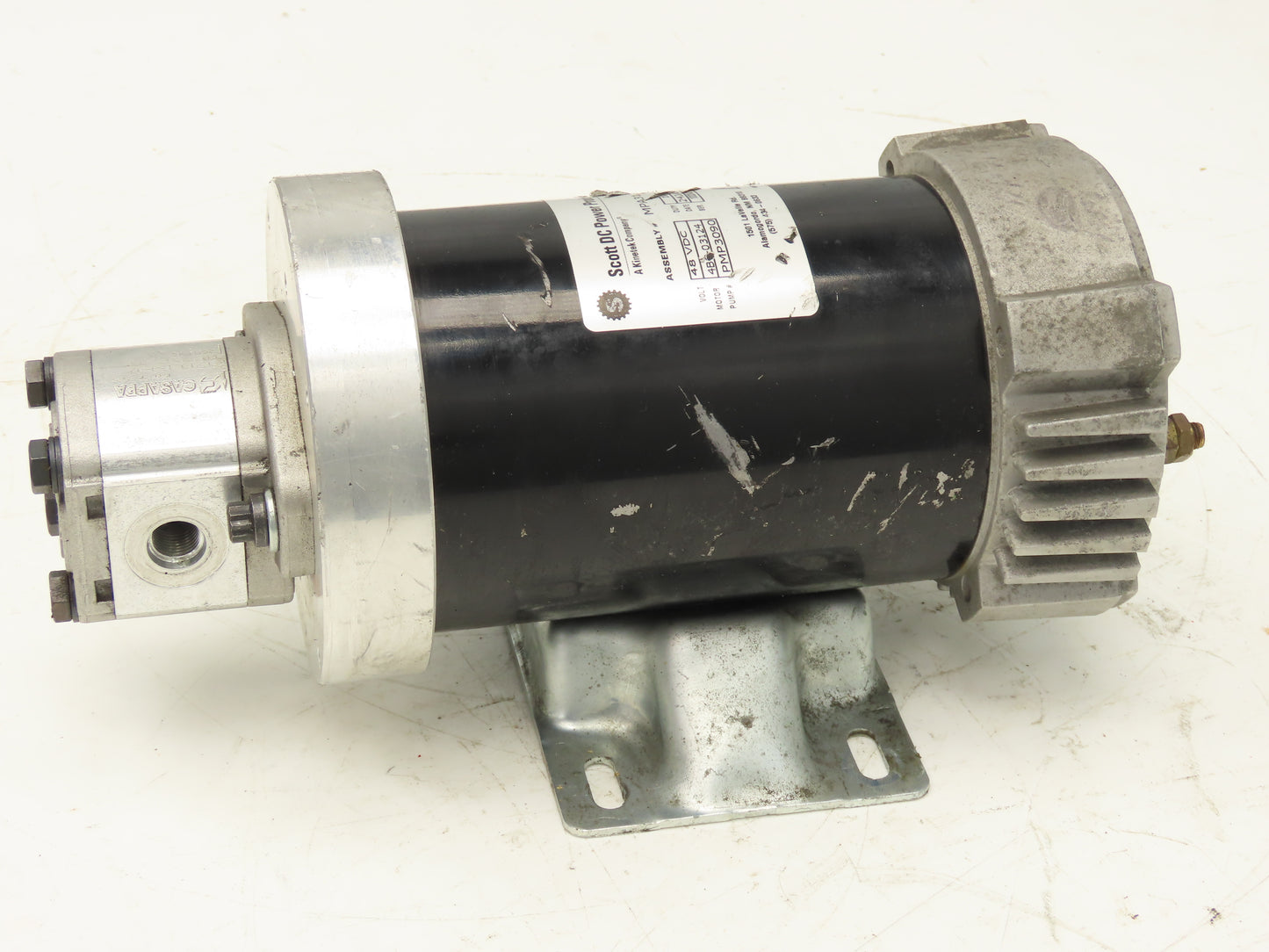 Scott DC Power Products MPA3125 Hydraulic Pump & Motor 1Hp 1800rpm 48VDC