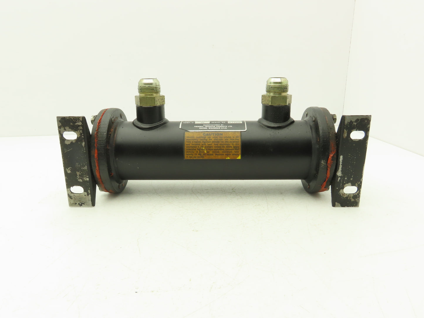 Thermal Transfer EKS-712-80876 Oil Cooler Shell & Tube Heat Exchanger 2-Pass