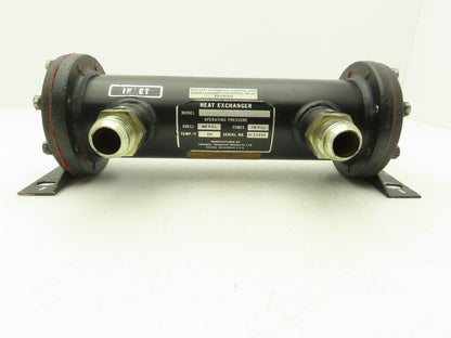 Thermal Transfer EKS-712-80876 Oil Cooler Shell & Tube Heat Exchanger 2-Pass