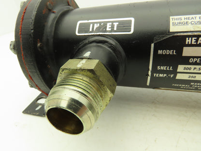 Thermal Transfer EKS-712-80876 Oil Cooler Shell & Tube Heat Exchanger 2-Pass