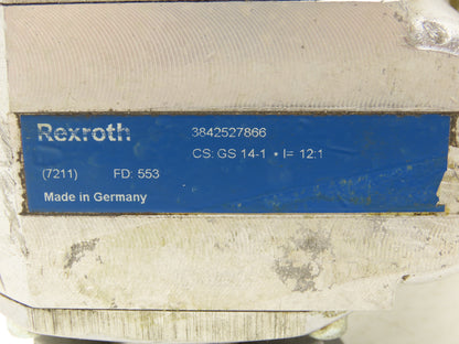 Rexroth 3842527866 Gearmotor Speed Reducer 141rpm 0.29kW 12:1 Ratio 230/460V 3Ph