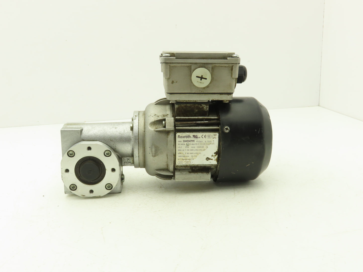 Rexroth 3842547991 Gearmotor Speed Reducer  112rpm 15:1 Ratio 230/460V 3Ph