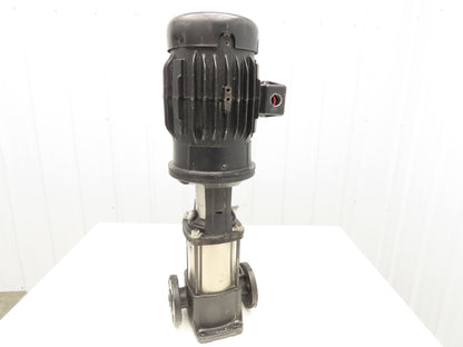 Grundfos CR5-7 A-FGJ-A-V-HQQV Inline Centrifugal Pump 1-3/8" Flanged 230/460V