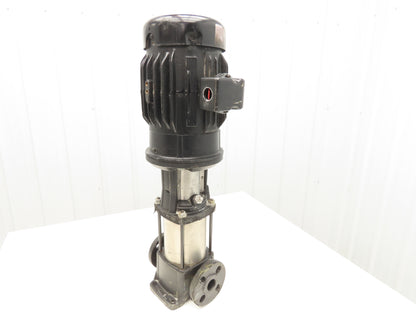 Grundfos CR5-7 A-FGJ-A-V-HQQV Inline Centrifugal Pump 1-3/8" Flanged 230/460V