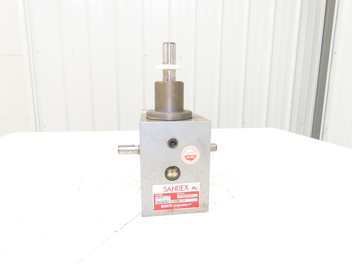 Sankyo Sandex 7FN-R2322R-S3VW1/X Rotary Indexer Drive Roller Gear Cam Dual Shaft
