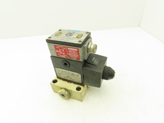 Vickers PA5DG4S4LW 010B B6OLH Hydraulic Directional Control Solenoid Valve 120V