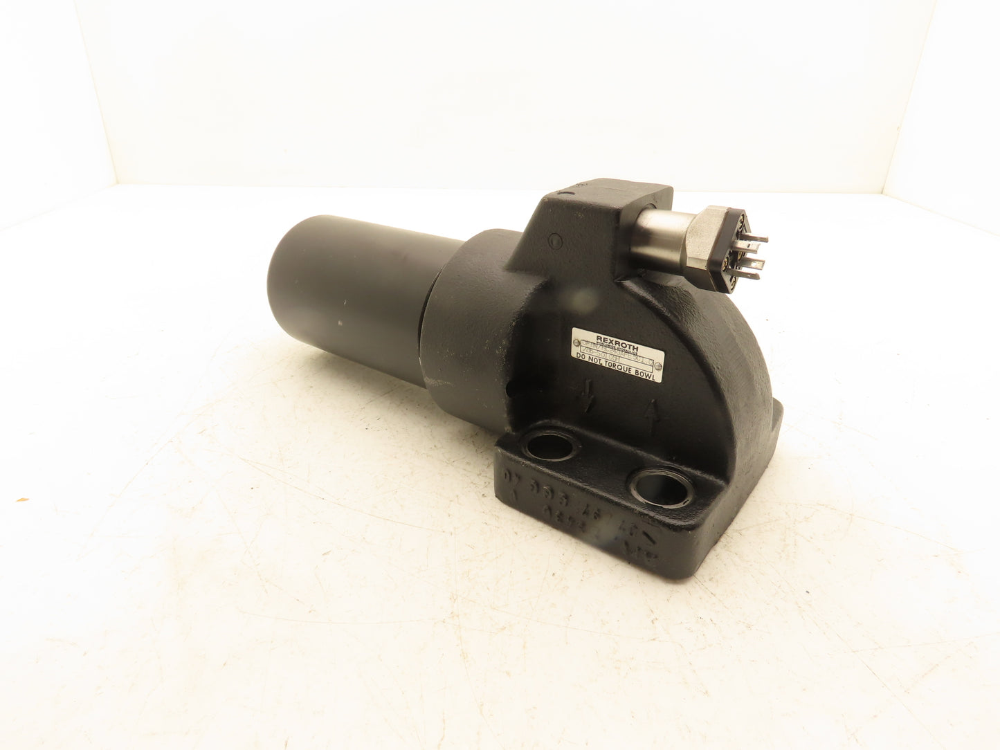 Rexroth DFBN/HC240AFE5C1.0/B6-S0105H Hydraulic Filter 4-Bolt w/Indicator VD5-C.0