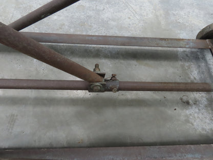 Speedways 84"L Adj Incline Portable Parts Conveyor 12" Cleated Belt 115/230V 1PH