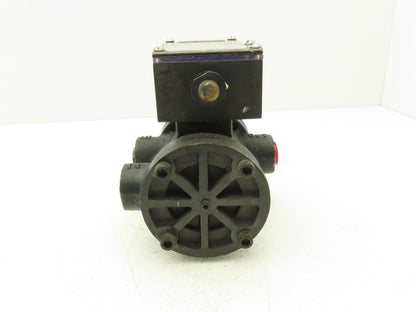 UFM LP-CBMSF5GM-4L-32V1.0-M3WR-PC4M-C-1D Flow Meter 1/2" NPT 0-5GPM