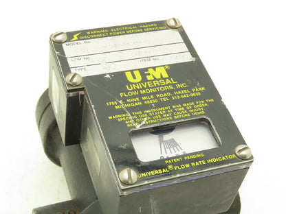 UFM LP-CBMSF5GM-4L-32V1.0-M3WR-PC4M-C-1D Flow Meter 1/2" NPT 0-5GPM