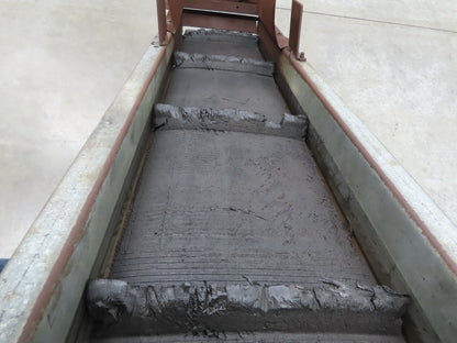 84"L Adj Incline Portable Parts Conveyor 10" Cleated Belt 115/230V 1PH 70FPM