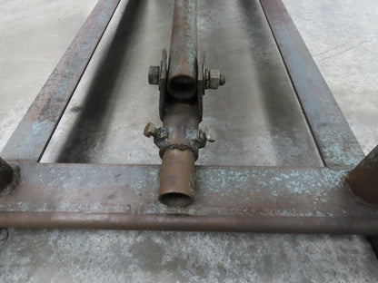 84"L Adj Incline Portable Parts Conveyor 10" Cleated Belt 115/230V 1PH 70FPM