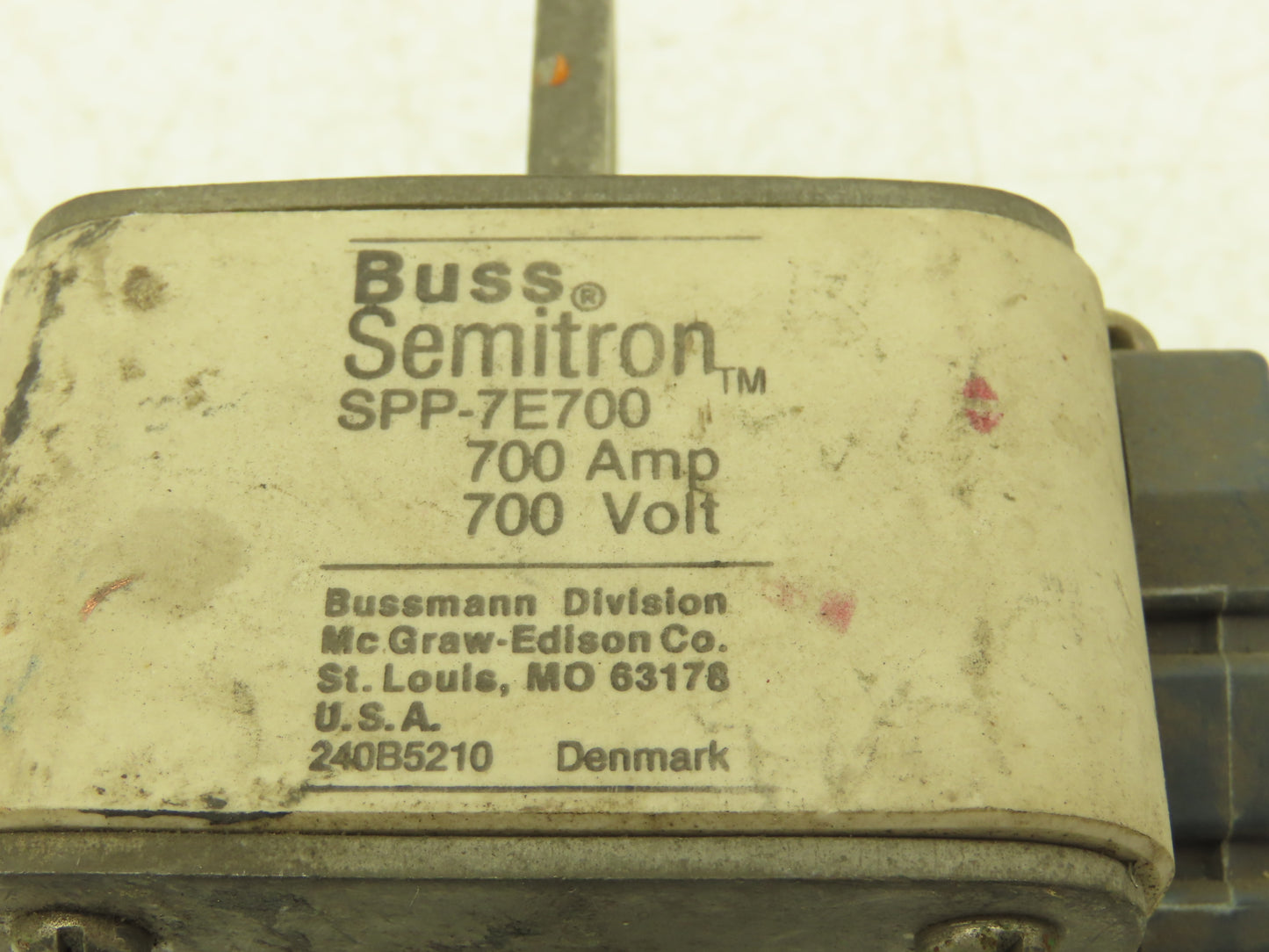 Bussmann Cooper SPP-7E700 Buss Semitron Fuse 700 Amp 700 Volt Lot of 2