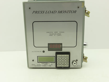 IDC TM81-EK Press Load Monitor Control Panel 120VAC