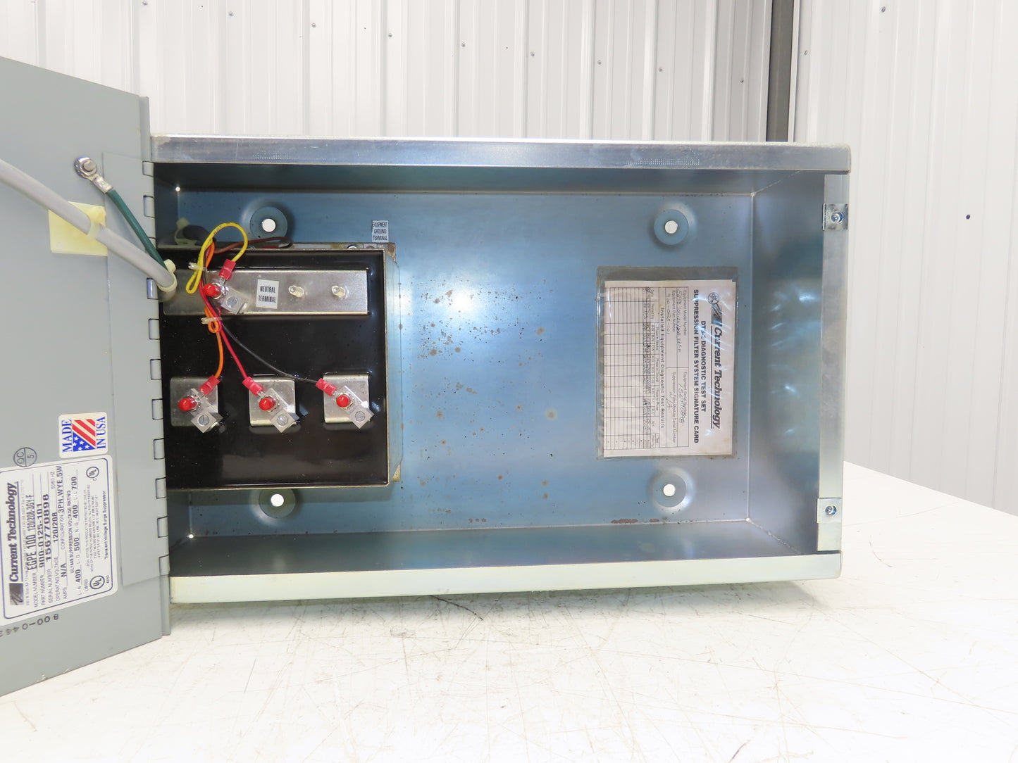 PE EGPE100 Current Technology 120/208-3GY Transient Voltage Surge Supressor