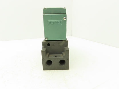 Numatics 34SAD415K013A Solenoid Valve w/ Manifold Block 120V 150 PSI 1/2" NPT