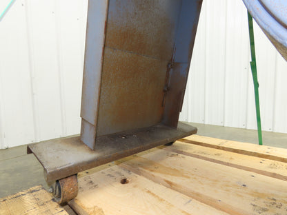 Turbo Chip Conveyor 16"W x 60" Infeed 40-43" Discharge Height  *No Drive*