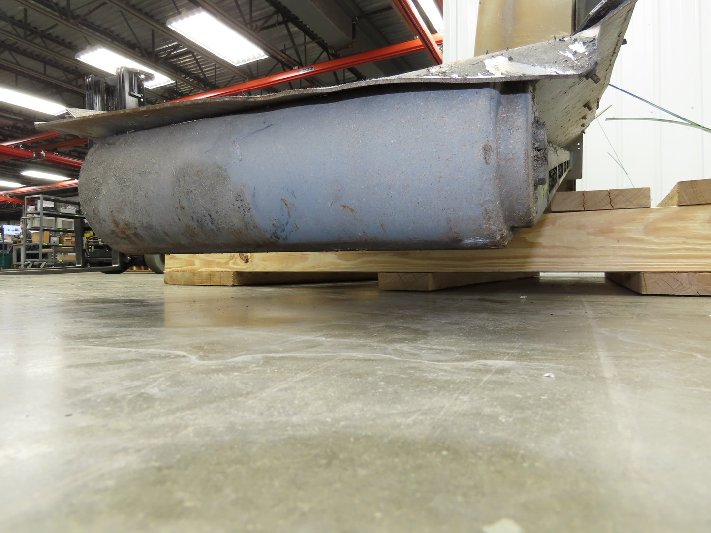 Turbo Chip Conveyor 16"W x 60" Infeed 40-43" Discharge Height  *No Drive*