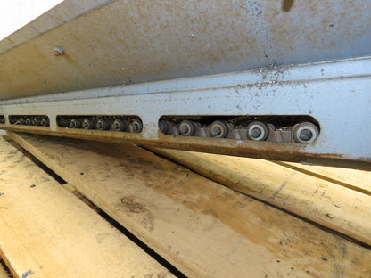 Turbo Chip Conveyor 16"W x 60" Infeed 40-43" Discharge Height  *No Drive*