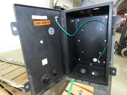 Turbo Chip Conveyor 16"W x 60" Infeed 40-43" Discharge Height  *No Drive*