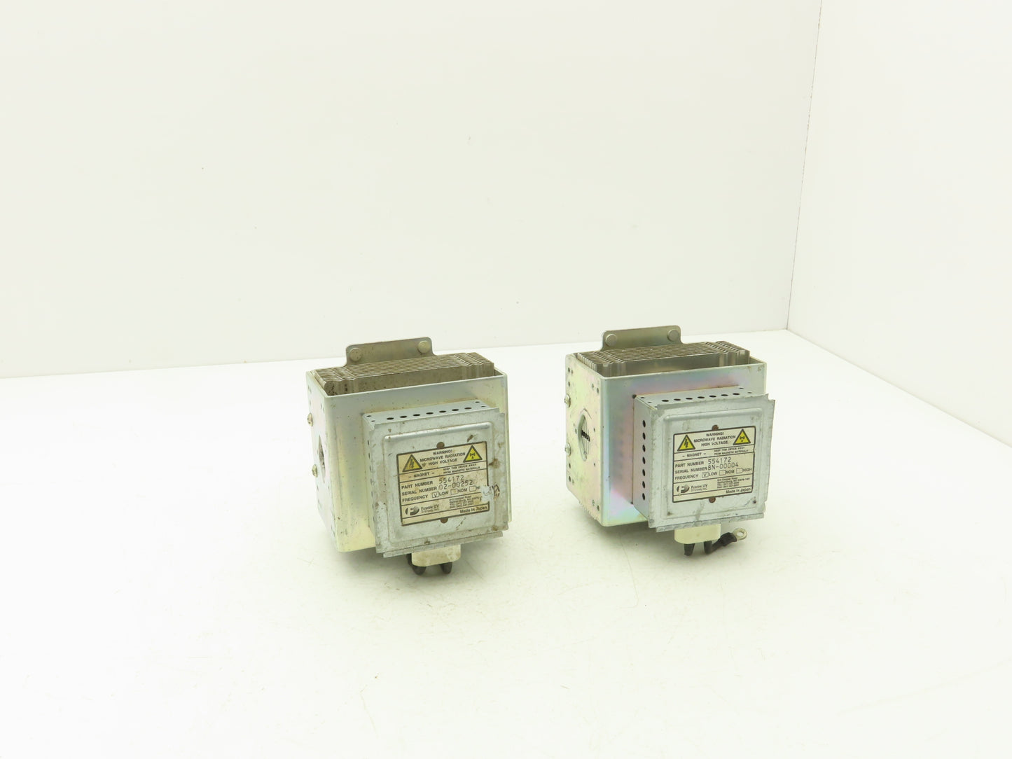 Fusion UV 554172 Magnetron Low Frequency Microwave Generator Lot of 2