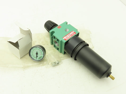 Numatics C30D-06DGM Pneumatic Air Filter Regulator 3/4" NPT 0-160PSI Gauge