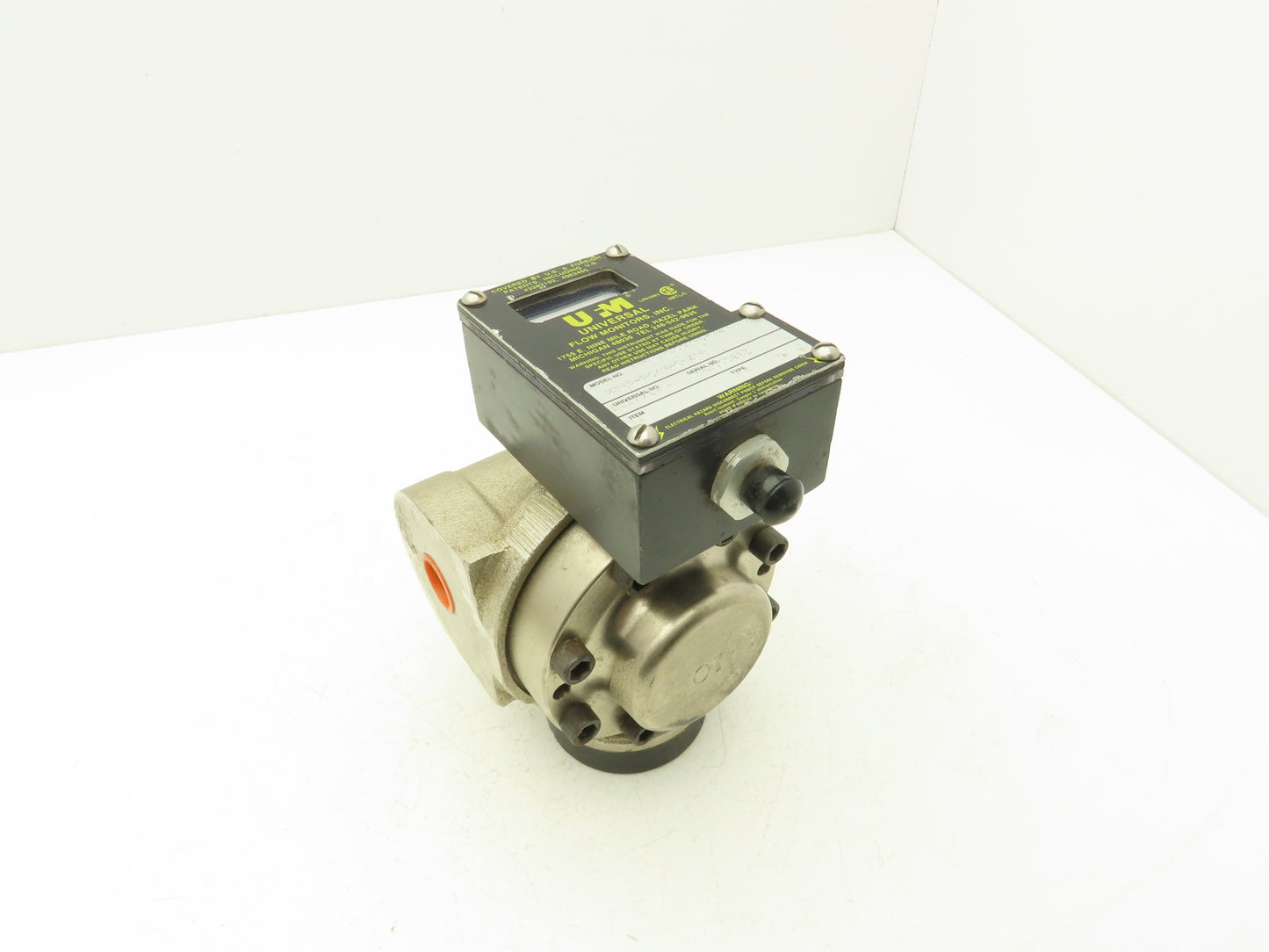 UFM MH-NSF10GM-6-32V1.0M3WR-PC4M-C-Z86 Flow Meter 3/4" NPT 0-10 GPM Stainless