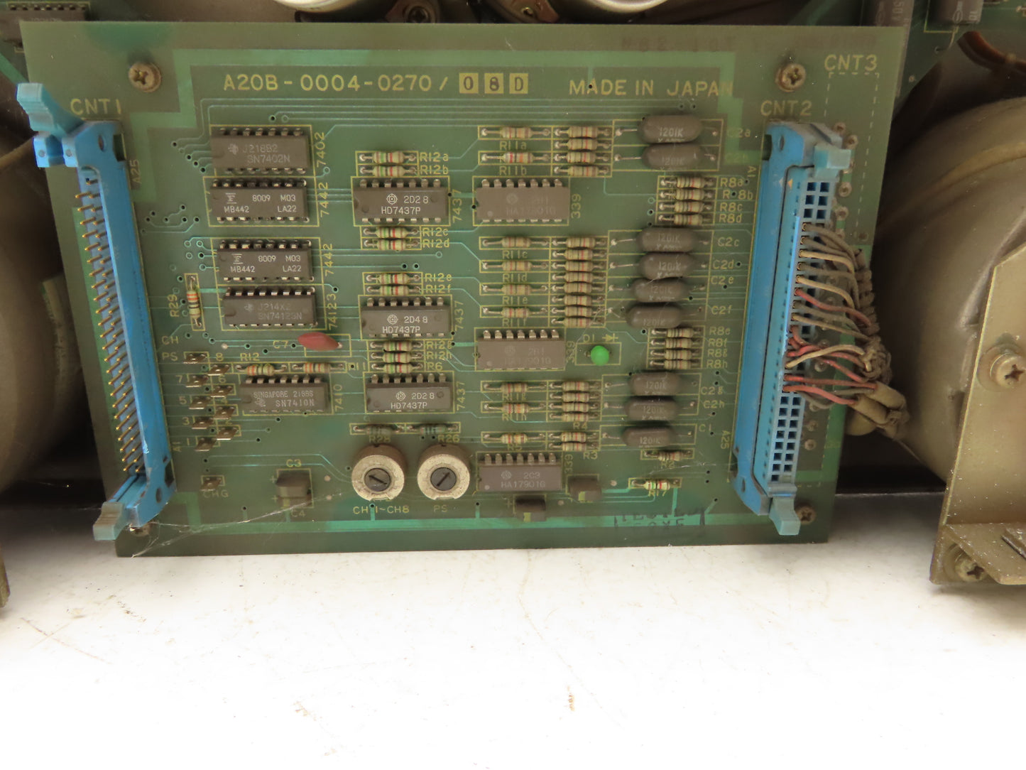Fanuc A860-0056-T020 Dual Tape Reader Unit For CNC Machine