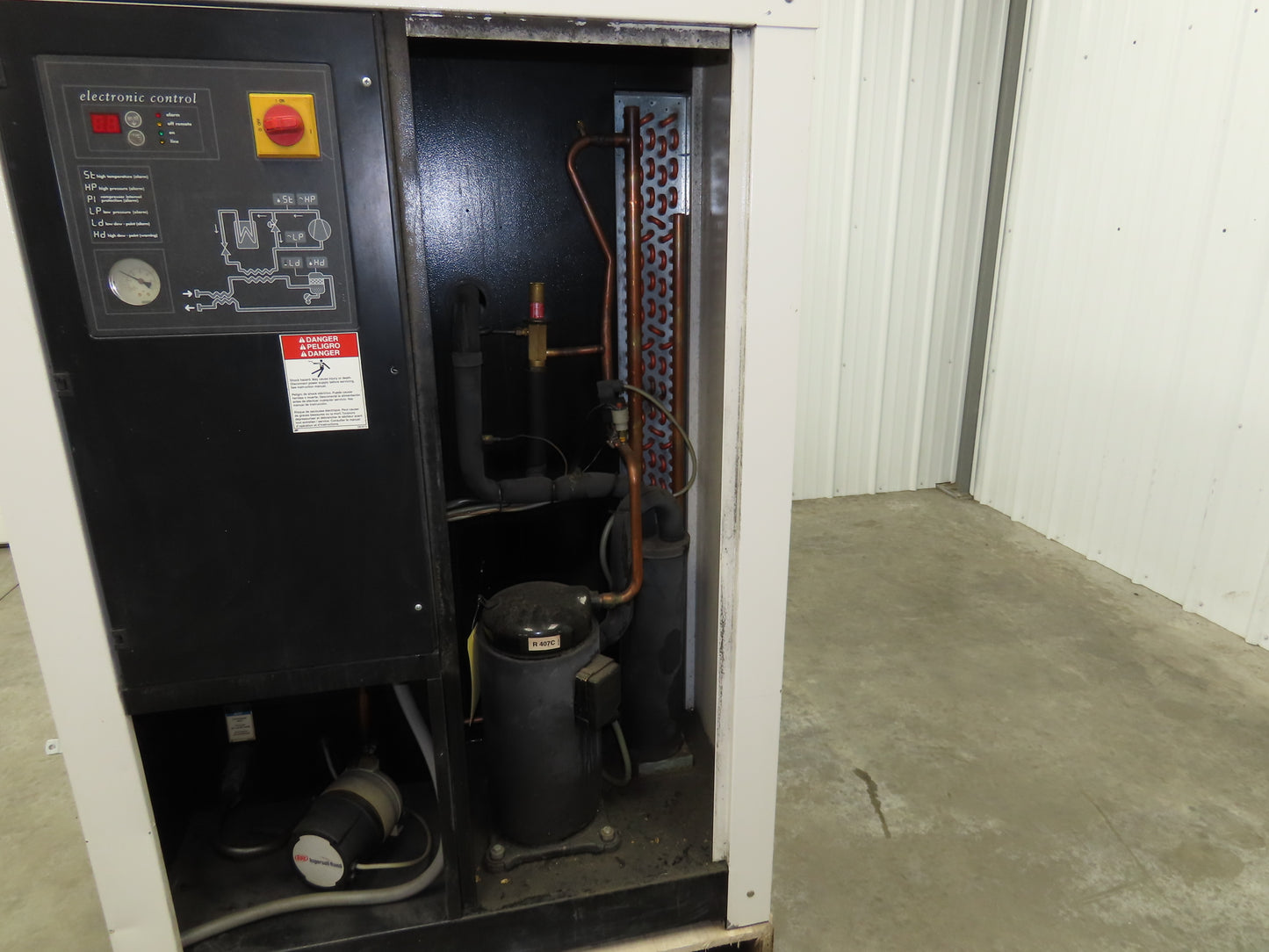 Ingersoll Rand TS1400 Thermo Star Air Compressor Refrigerant Air Dryer 460V 3Ph