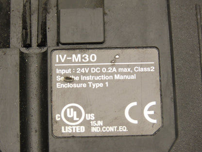 Keyence IV-M30 Touch Screen Intelligent Monitor for Vision Sensor 24VDC