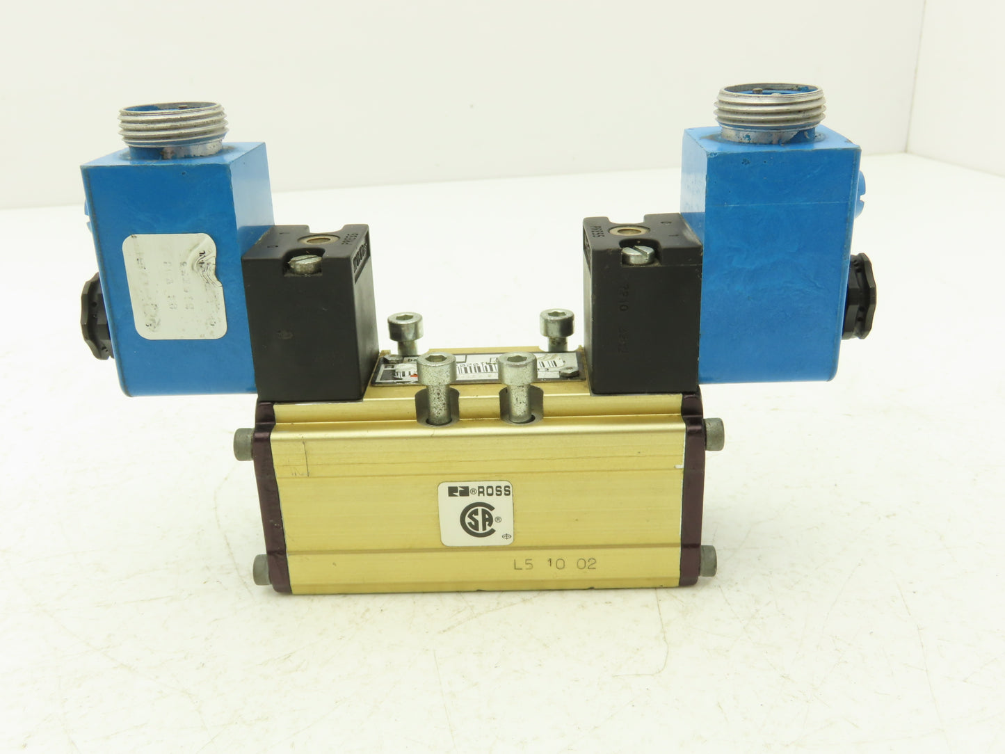 Ross W6076B2437 Pneumatic Solenoid Valve 24VDC