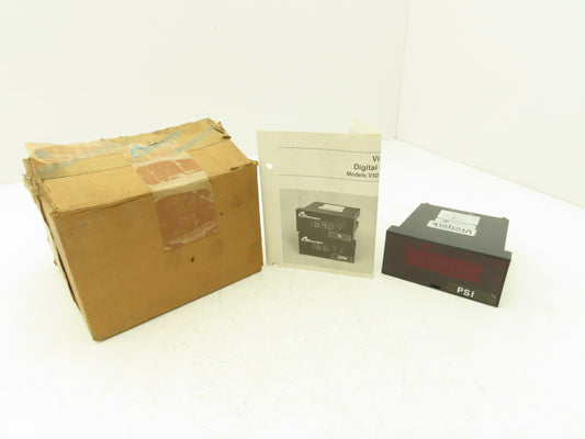 Visipak Digital Process Indicator 120VAC 50/60Hz In 4/20MA DC Out -/+1999