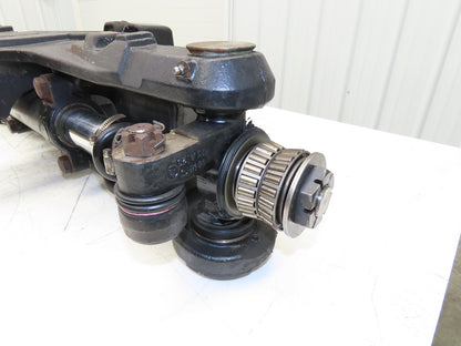 Hyster E60Z-33 Electric Forklift Rear Axle Dual Hydraulic Steering Assembly