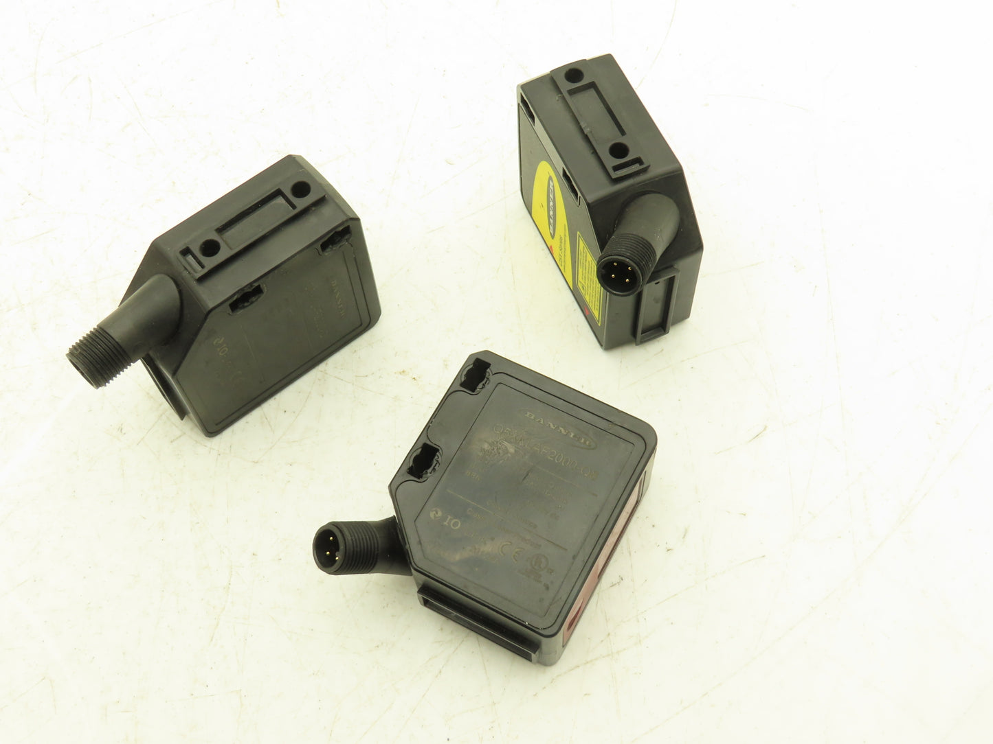 Banner Q5XKLAF2000-Q8 Laser Sensor 95-2000mm 10-30VDC  Lot of 3