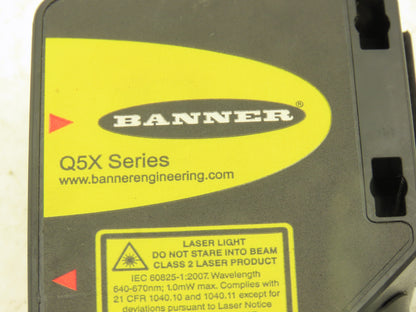 Banner Q5XKLAF2000-Q8 Laser Sensor 95-2000mm 10-30VDC  Lot of 3