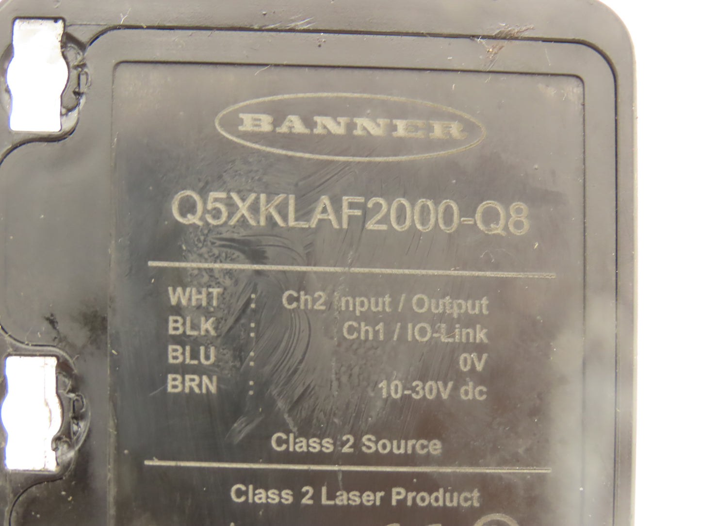 Banner Q5XKLAF2000-Q8 Laser Sensor 95-2000mm 10-30VDC  Lot of 3
