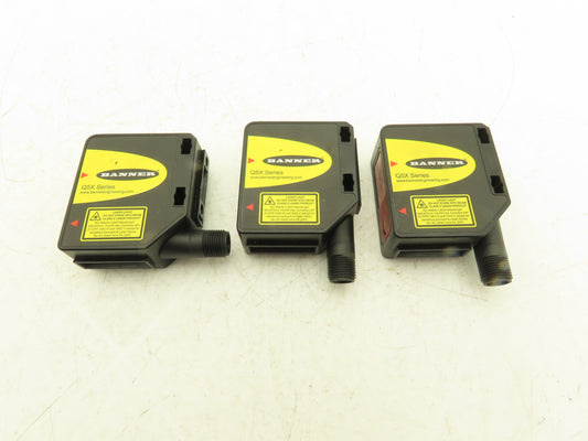 Banner Q5XKLAF2000-Q8 Laser Sensor 95-2000mm 10-30VDC  Lot of 3