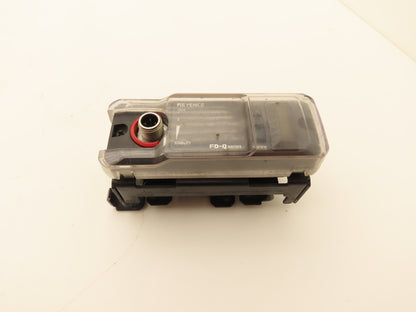 Keyence FD-Q20C Clamp-On Flow Sensor & Mount 1/2" 3/4" Pipe 15A/20A