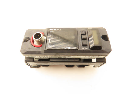 Keyence FD-Q20C Clamp-On Flow Sensor & Mount 1/2" 3/4" Pipe 15A/20A