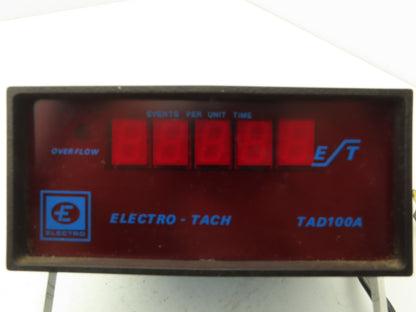 Electro Corp. TAD100A Events Per Unit Time Tachometer Digital Display Thumbwheel